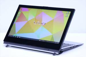 1円～ LTE Office2019 12.5FHD液晶2-in-1タブレットPC VAIO Pro PA VJPA11C11N m3-8100Y RAM8Ｇ SSD128G Win10