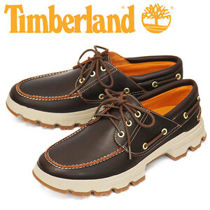 Timberland (ティンバーランド) A2BY7 ORIGINAL ULTRA EK+ 3EYE MOCTOE オリジナルウルトラ モックトゥシューズ Burgundy TB312 US8-約26.0