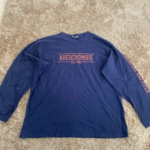 t78Abercrombie&Fitch 長袖tシャツ サイズXL表記