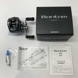 189 D / 釣り 1円〜 SHIMANO Bantam 22 バンタム 左 ベイト リール シマノ 中古