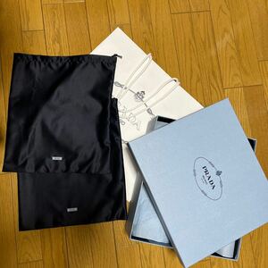 お値下げ! 送料込！　PRADA プラダ化粧箱　ショップ袋　巾着袋　美品