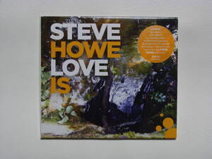 スティーヴ・ハウ「LOVE IS」Steve Howe BMG 538608592 2020年 送料185円 イエス YES ジョン・ディヴィソン ディラン・ハウ