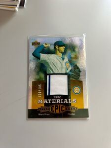 2006 UPPER DECK EPIC Mark Prior ジャージカード　185枚シリアル