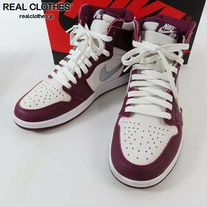 NIKE/ナイキ AIR JORDAN 1 RETRO HIGH OG BORDEAUX エアジョーダン1 555088-611 /26 /080