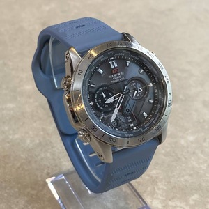 CASIO Edifice EQW-1010 電波ソーラー フルステンレス 10気圧防水