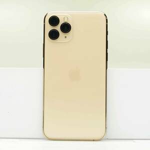 iPhone 11 Pro 256GB ゴールド SIMフリー 訳あり品 ジャンク 中古本体 スマホ スマートフォン 白ロム