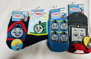 ◎福袋3F4914*激安sale!!新品 こども服/ベビー服 靴下ソックス4足組　size13-19cm★THOMAS ＆ FRIENDS/トーマス/まとめ売り