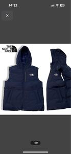 ノースフェイス THE NORTH FACE ダウンベスト ネイビー