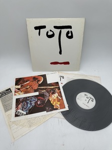 m0541 LP レコード TOTO Turn Back ターンバック 歌詞カード付