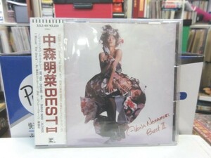 N３//CD【 奇跡！デットストック新品未開封！】中森明菜「BEST2」／80年代アイドル