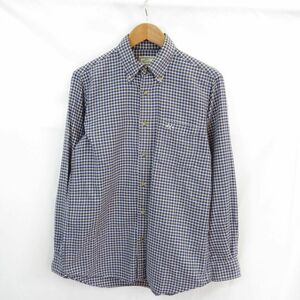 Thomas Burberry チェック柄 ボタンダウン シャツ sizeM/トーマス バーバリー 　1103