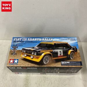 1円〜 タミヤ 1/10 電動RC 4WDラリーカー フィアット131 アバルト ラリー OLIO FIAT