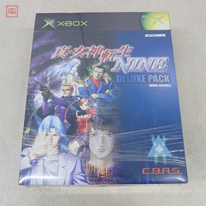 未開封 XBOX 真・女神転生 NINE DELUXE PACK アトラス ATLUS サントラ付【20