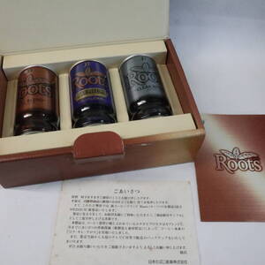 商品紹介サンプル★Roots(ルーツ) 缶コーヒー 未開封 3種★日本たばこ産業(JT)リアルブレンド プレミアム クリアビター