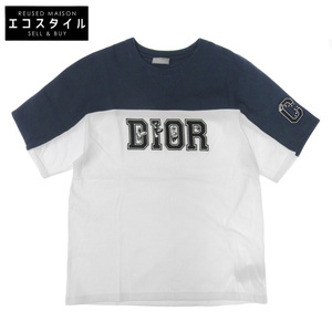 Dior HOMME ディオールオム 美品 KENNY SCHAR 193J646A0554 XL トップス XL ホワイト/グリーン メンズ