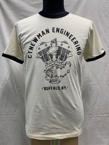 CT NEWMAN ENGINEERING 8バルブ UL ULH ハーレー チョッパー ボーンフリー XXL スケーター チョッパー サイドバルブ フラットヘッド 黒リブ