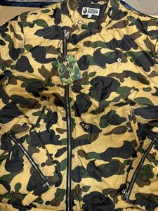 A BATHING APE 1st猿カモライダース XL 未使用品　ノベルティ付き