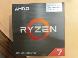 T【シ5-39】【60サイズ】▲未開封/AMD Ryzen 7 5800X3D BOX/CPU プロセッサ/AM4/730143313797