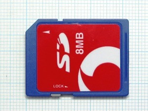 ★Vodafone ＳＤメモリーカード ８ＭＢ 中古★送料６３円～