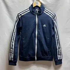 【雷市場（ポンジャン）商品韓国直送】 純正品/ 100 adidas(アディダス) 3本線 ネイビー トラックジャージ (ヨーロッパ)