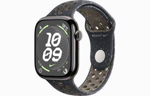 【未開封品】Apple Watch Series 10 (GPS + Cellularモデル) - 46mmスレートチタニウムケースとミッドナイトスカイNikeスポーツバンド M/L