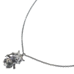 ティファニー×Daniel Arsham×Pokemon Cubone Pendant Diamond ペンダント ネックレス カラカラ オキシダイズド加工