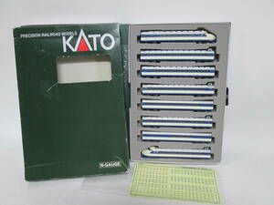 【0517n S10404】KATO 0系 2000番台 新幹線 8両基本セット ケース入り Nゲージ 10-453