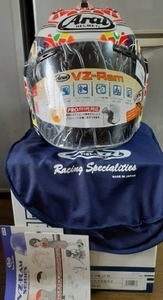 [新品 未使用]ARAI アライ VZ-Ram NAKAGAMI GP2[ブイゼット ラム ナカガミ GP2] Lサイズ 59-60cmヘルメット