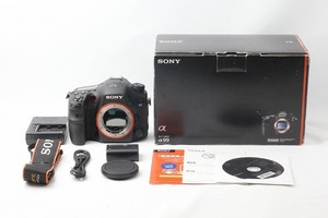 ◆極上美品◆ソニー SONY α 99 SLT-A99V ボディ 付属品満載 元箱◇M44622