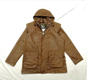 special 90s Barbour Durham c34 バーク　ブラウン　バブアー　ダーハム　ダラム　long shoreman