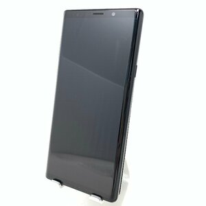 【ジャンク】SAMSUNG/GALAXY Note9 SCV40/128GB/ミッドナイトブラック/78705