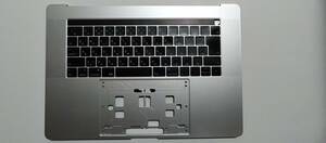 ★美品★Macbook Pro Retina 2018 2019 15インチA1990用 JIS配列　シルバー色　動作確認済み　②