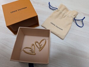 美品　LOUIS VUITTON　ルイヴィトン　　ハートピアス