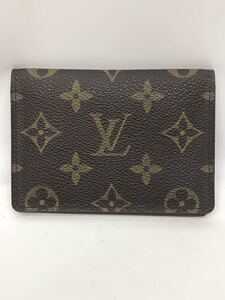 【美品】LOUIS VUITTON ルイヴィトン モノグラム パスケース 定期入れ カードケース