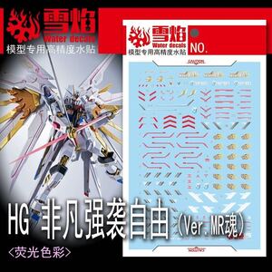 HG 1/144 マイティーストライクフリーダムガンダム用水転写式デカール　MR魂Ver 並行輸入品