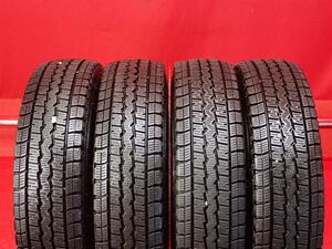 スタッドレス4本 《 ダンロップ 》 ウィンター MAXXSV-01 [ 145/R12 6PR ]9/8.5分山★ 商用車6PR エブリィ NV100 クリッパー stati12