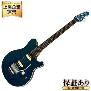 MUSIC MAN AXIS Translucent Blue エレキギター 2009年製 ソフトケース付き 中古 美品 Y9065660
