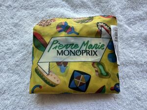 ◆新品未使用 MONOPRIX モノプリ エコバッグ ピエールマリ x モノプリコラボ◆