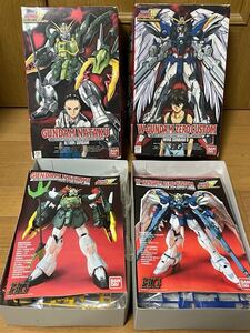 バンダイ HG プラモデル 未組立　新機動戦記ガンダムEW-2　 1/100 ウイングガンダムゼロカスタム　一部組み立て済み　ガンダムナタク