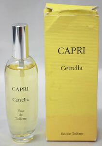 ☆Unica Profumi Capri CAPRI cetrella カプリ オードトワレ 50mlボトル☆