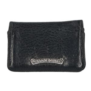 クロムハーツ カードケース CARD CASE グロメット付きレザーカードケース 中古 SJ02