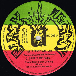 12 Tenastelin / Keety Roots Spirit Of Amlak BL003 Black Legacy UK Vinyl /00250