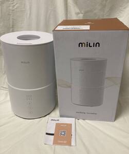 除菌加湿器 miLin ホワイト 白