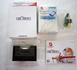 ファイナルファンタジー FINAL FANTASY II 専用ヘッドホンアダプタ sammy ワンダースワンカラー WonderSwan Color