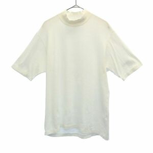 アナトミカ 日本製 半袖 ハイネック Tシャツ M ホワイト ANATOMICA レディース