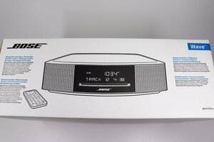 未使用品 BOSE WAVE music systemⅣ 737251-3210 ホワイト ミュージックシステム4 CDプレイヤー AM/FMラジオ g249