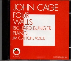 ジョン・ケージ フォー・ウォールズ FOUR WALLS Richard Bunger ))c03-220