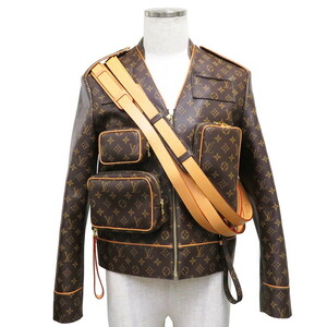 LOUIS VUITTON/ルイ・ヴィトン モノグラムアドミラルジャケット モノグラム 1A5Q6F 19AW HHL87ELSR ミリタリージャケット ブラウン メンズ