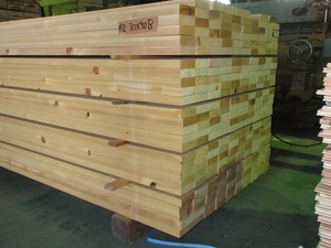 檜 デッキ材 4面プレーナー 二等 2メートル×30ｍｍ厚×90ｍｍ幅 9枚組