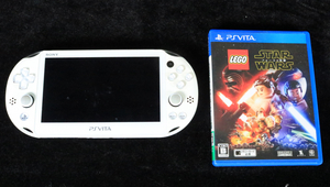 SONY PSVITA PCH-2000 本体・PSVITA LEGO STAR WARS フォースの覚醒 ソニー ゲーム機 ホワイトカラー _GFU_C0128-F003